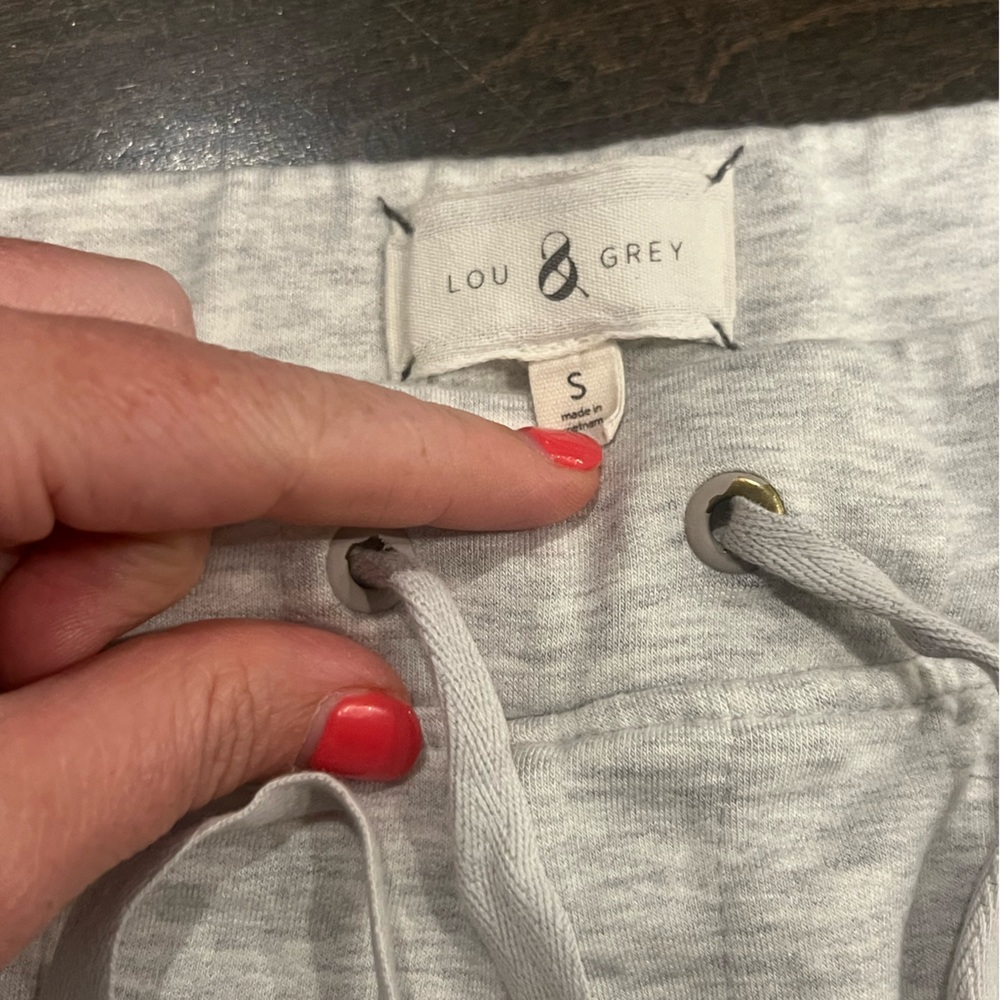 Lou & Grey Light Gray Joggers